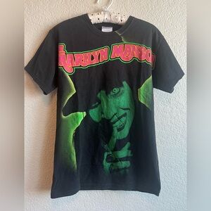 Vintage Y2K Marilyn Manson Hanes Heavyweight Tee